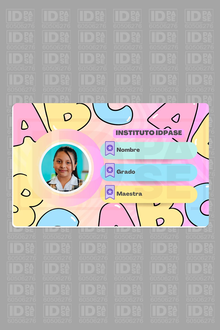 Credenciales PVC para Primaria